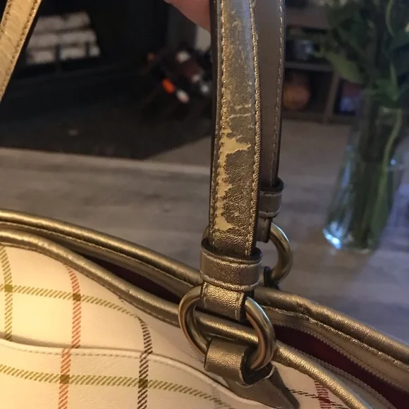 Multicolored Authentic Coach bag with strap and zipper - Picture 6 of 13